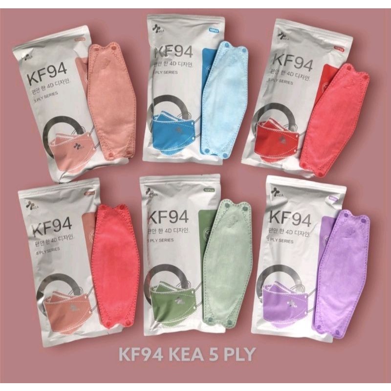 MASKER KF94 KEA 5PLY PREMIUM ISI 10PCS