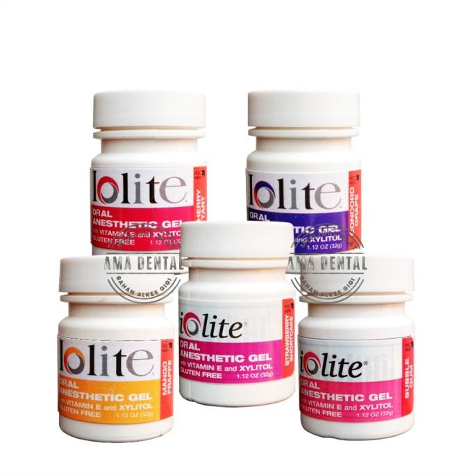 Dental Topical Anastesi Tropical Anastetic Gel Lolite 32G