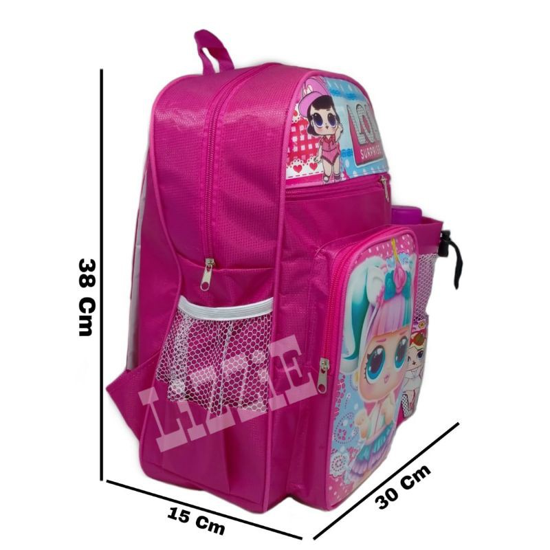 Tas ransel anak lol bonus botol minum - tas anak