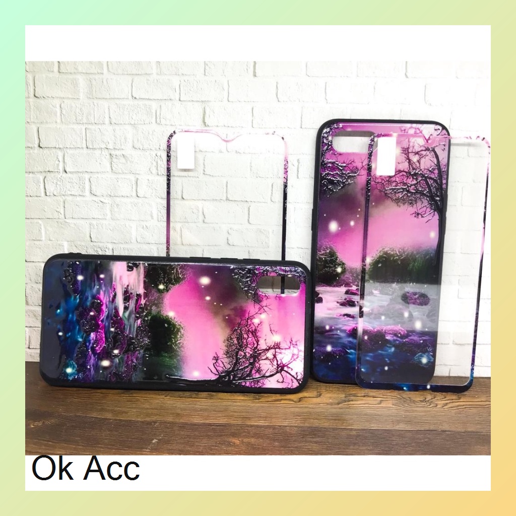 BARU CASE BONUS TG Kaca karakter for Oppo A1k, Realme C2,A31 Neo 5,A33,A53,A37 Neo 9,A52 A72 A92,V5,A5s,A7,A12,A11k,2 Pro,U1,U2,5/5i/5s/C3,7i,C17,C12,Samsung J2 Prime,Vivo Y11 Y12 Y15 Y17 Y20 Y20s Y12s Y30 Y50 Y91 Y91C Y93 Xiaomi Redmi 4A,5A,8A,9C HCTG 15