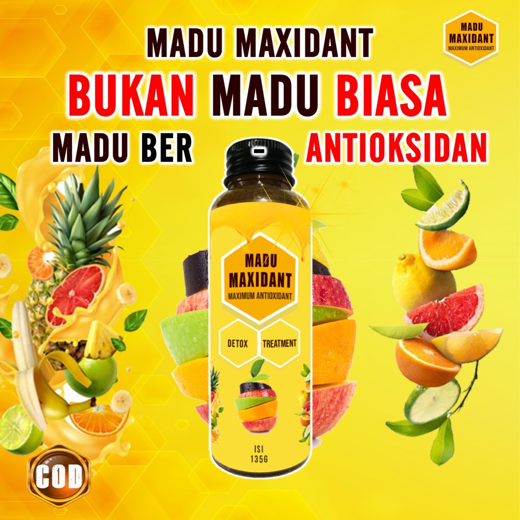Madu Maxidant Almahaz 154 GR Madu Asli Madu Murni Madu Anak Madu Lemon