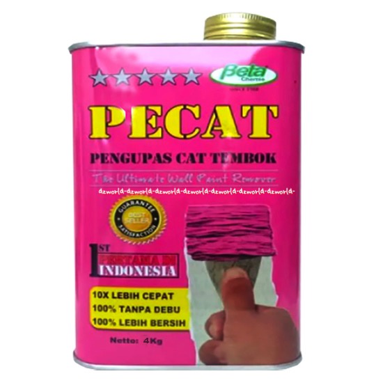 Beta Chemie Pecat 4kg Pengupas Pengelupas Pengikis Cat Tembok Cepat Dan Tanpa Berdebu The Ultimate Wall Paint Remover