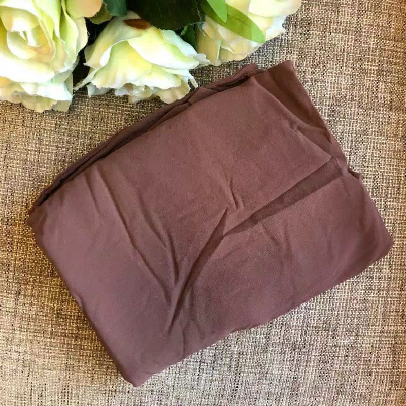 HIJAB SPORT | INARA | AZZURA | JILBAB OLAHRAGA | BERGO OLAHRAGA |HIJAB POLOS MARYAM BERGO | OTK-Coklat pramuka