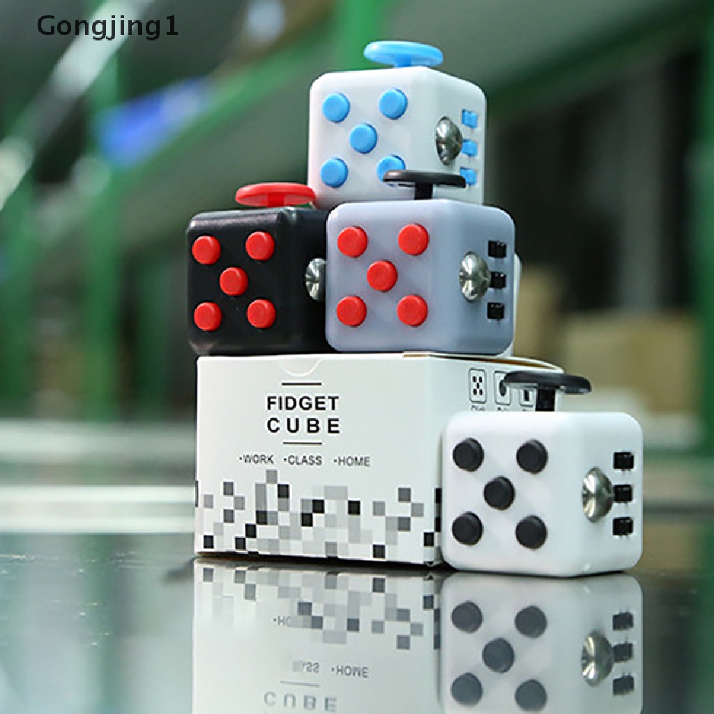 Gongjing1 Ralix Fidget Cube Puzzle Untuk Menghilangkan Stress / Cemas / Meningkatkan Fokus