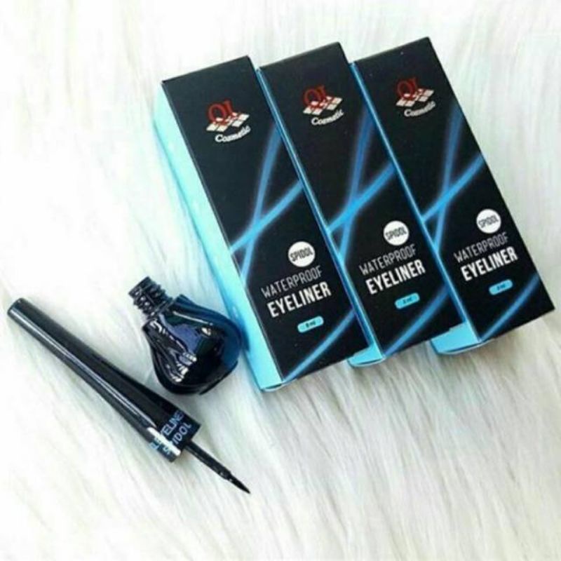 QL Eyeliner Waterproof Kuas Dan Spidol/100% ORIGINAL