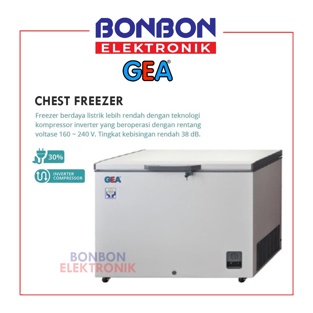 GEA Chest Freezer AB-330 ITR / AB 330 ITR Inverter 310L