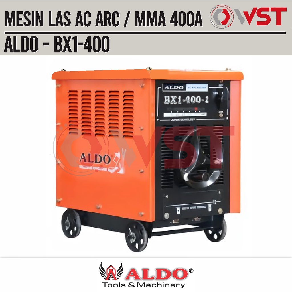 Travo Las AC ARC Aldo BX1-400 / Mesin Las MMA 400A 400ampere