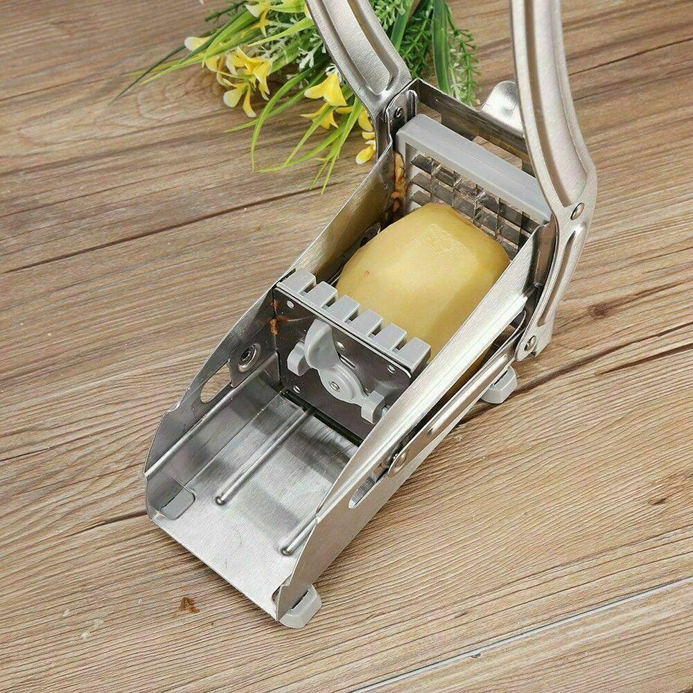 Solighter Potato Chipper Aksesoris Dapur French Fry Chip Blades Chopper