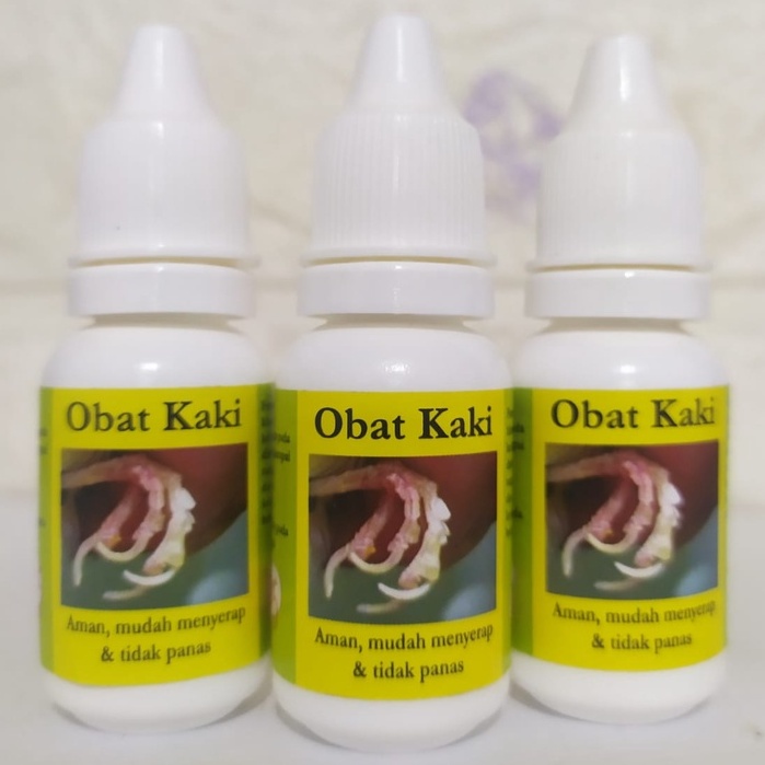 GOC OBAT KAKI obat kaki burung infeksi berkerak jamur untuk burung kenari love bird murai c ijo