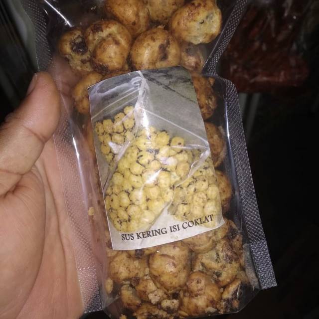 

Sus kering isi Coklat