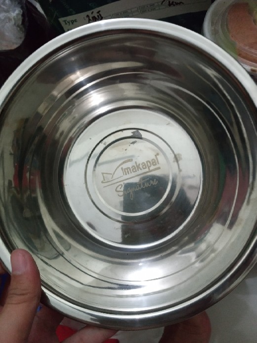 Baskom / Mangkok Stainless Premium 20 Cm