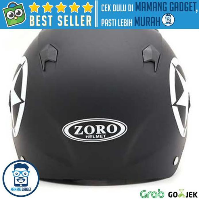 ZORO HELM SEPEDA  SKUTER MOTOR  ELEKTRIK  HALF FACE 