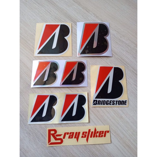 

sticker cutting logo B