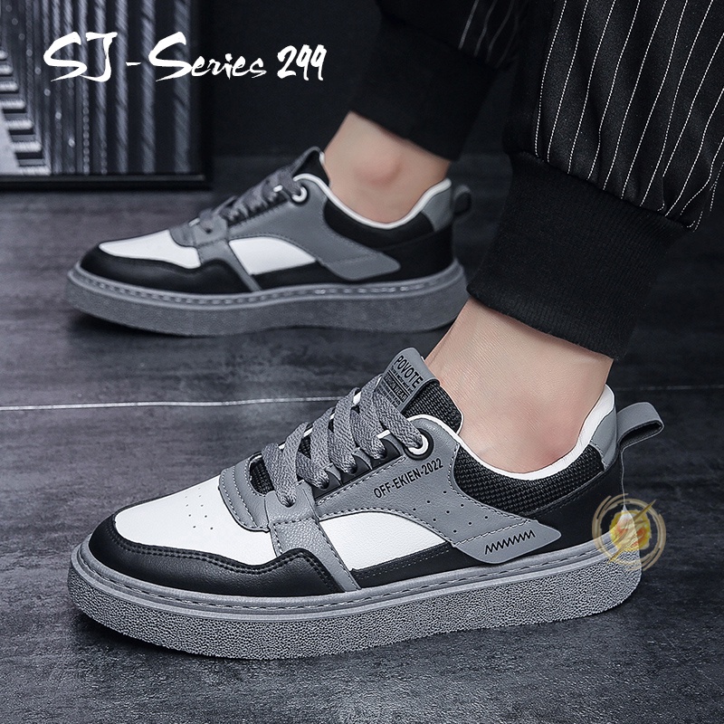 [OOS] Sepatu Sneakers Casual Pria Fashion Trendy Kualitas Import Premium -299