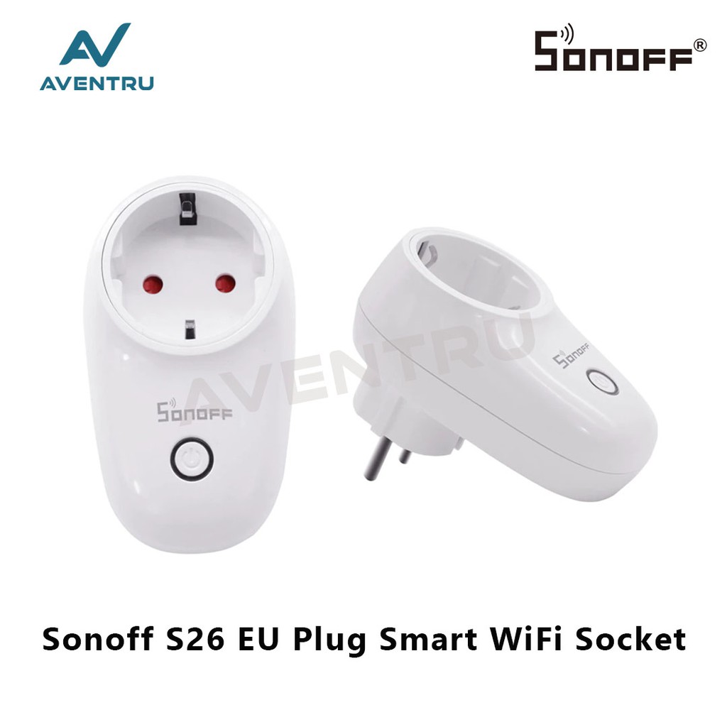 Sonoff S26 Smart Home switch wifi Android iOS Socket Plug Type EU