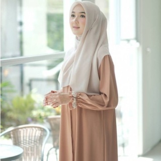 GAMIS RENDA AMIRA POLOS BASIC ABAYA TERBARU #2