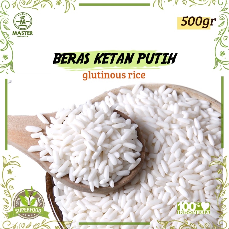 

Beras Ketan Putih Organik / Glutinous Rice [500 gr]