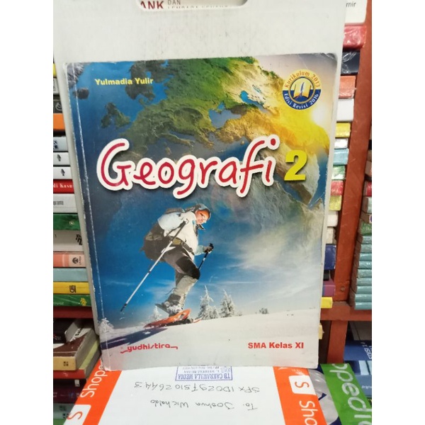 buku geografi kelas 11 SMA Yudhistira