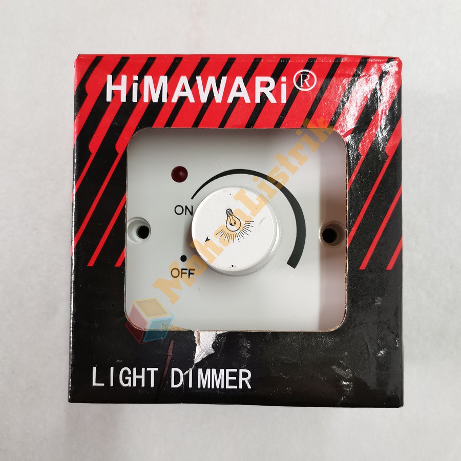 Saklar Dimer Himawari Light Dimmer Kipas Dinamo Lampu Led Filamen