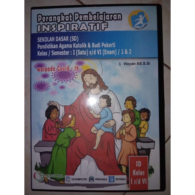 Cd Rpp 1 Lembar Inspiratif Agama Katolik Kls 123456 Semester 1 2 Shopee Indonesia