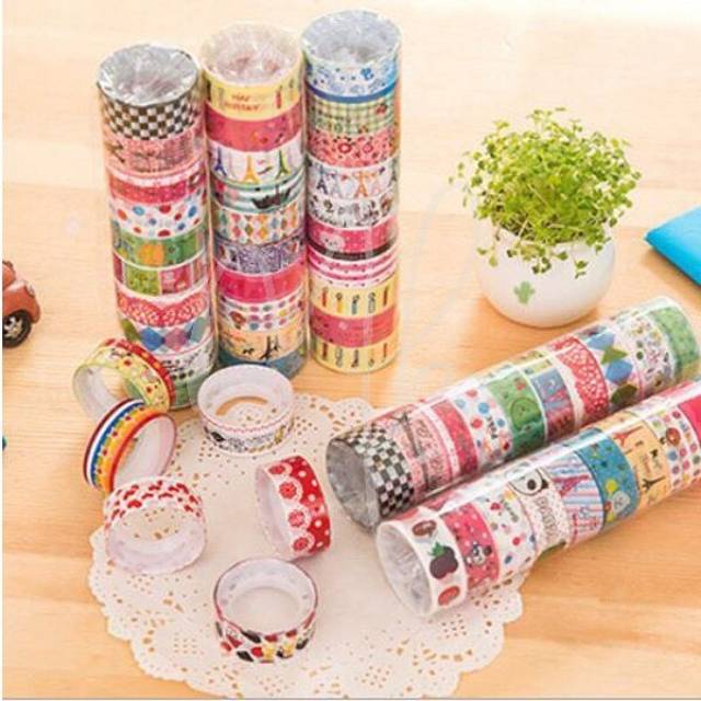 

Selotip masking tape kartun