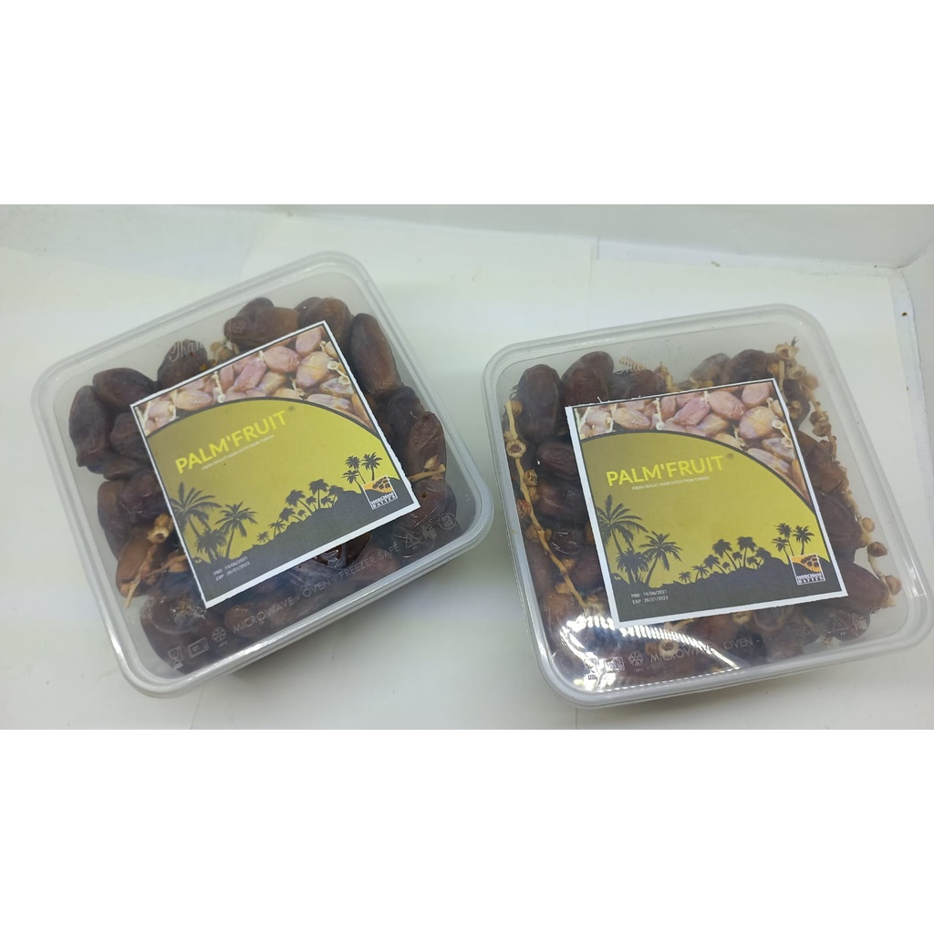 kurma tunisia palm tangkai  DATES 2 kg KEMASAN DUS  exp(2025)