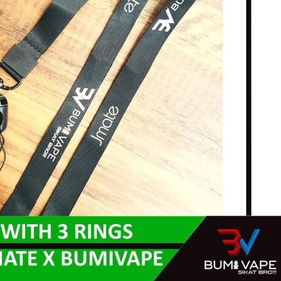 JMATE ORIGINAL LANYARD 3 RUBBER RINGS BUMI