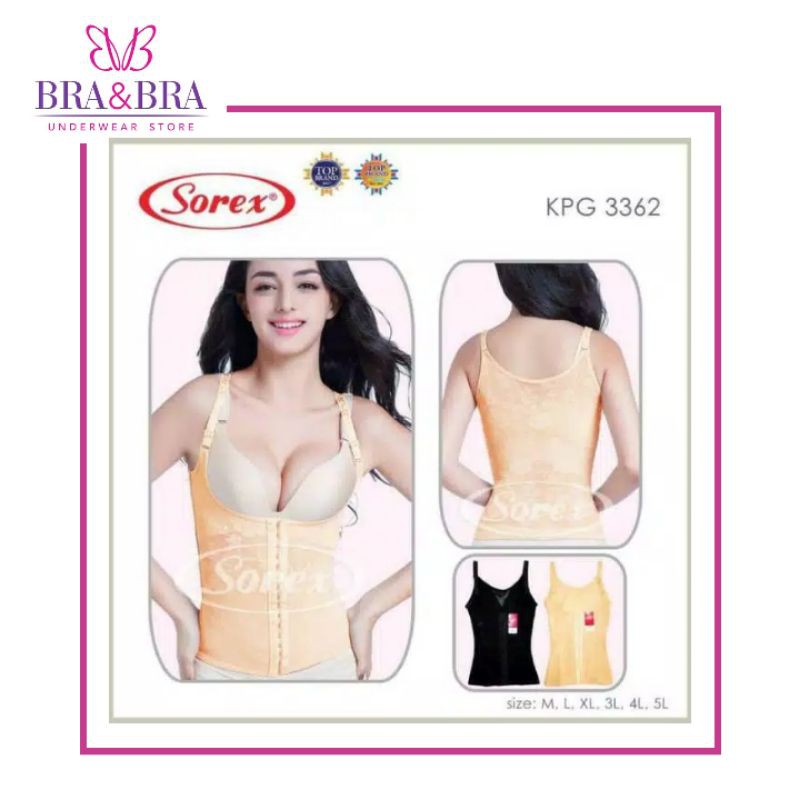 Sorex Korset Punggung 3362 Longtorso Pelangsing Wanita