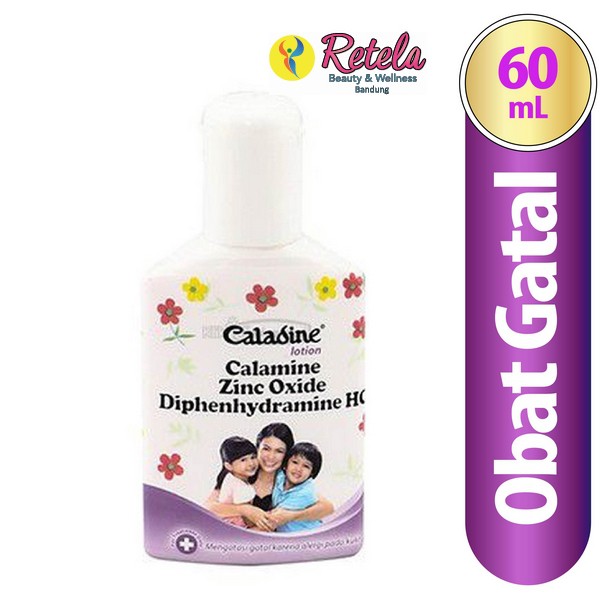 100% Original - Caladine Lotion 60Ml / Bedak Cair / Bedak Antiseptik / Bedak Gatal &amp; Alergi