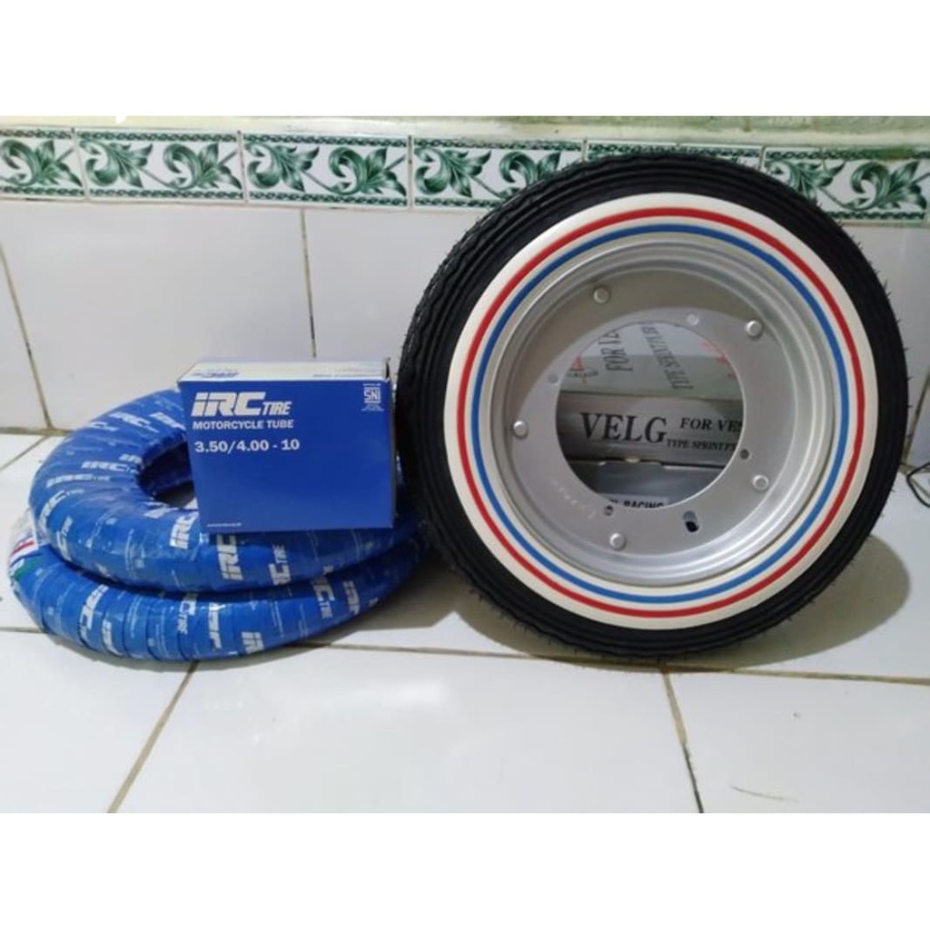 velg ban 10 lis ban 10 set vespa super sprint ps px