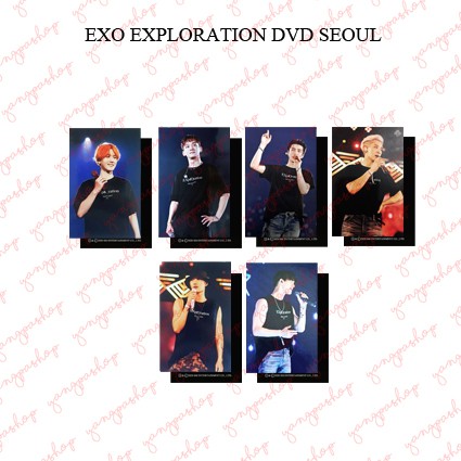 [READY / SET] SET EXPLORATION DVD SEOUL EXCK PHOTOCARD FAN MADE UNOFFICIAL YANGPASHOP SEHUN CHANYEOL