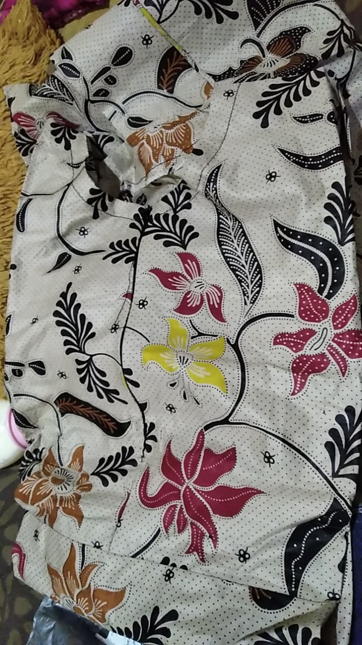 Ms Gamis Batik Sriwedari Maxi Bumil/busui Katun Sogan Allsize & Jumbo