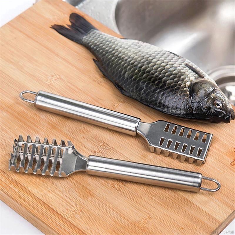 Alat Pembersih Sisik Ikan Bahan Stainless Steel Alat Pengupas Kerokan Sisik Ikan