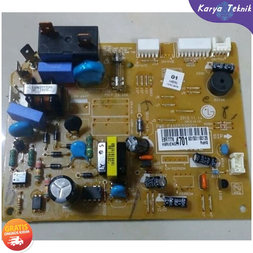 PCB MODUL AC LG T05NL T07NL R410 SOKET SENSOR PUTIH ORIGINAL