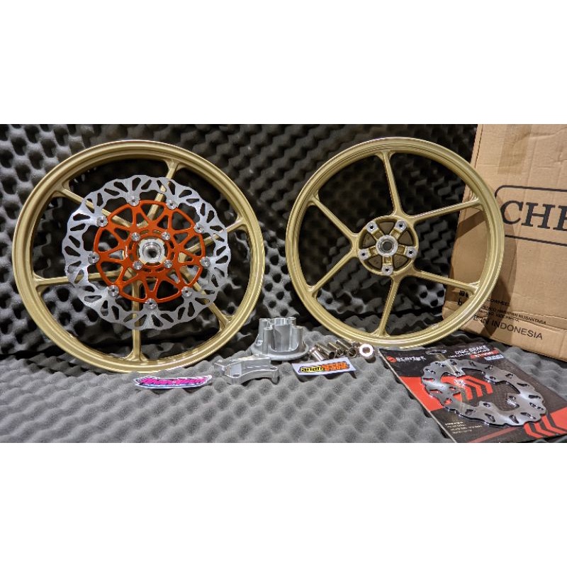 Velg Brt Chemco Mx king Gsx Sonic Satriaf
