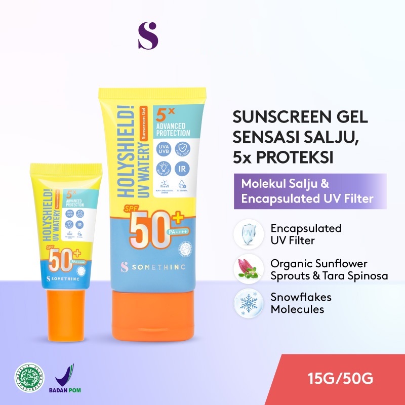 SOMETHINC Holyshield! UV Watery Sunscreen Gel SPF 50+ PA++++ | Sunscreen BY AILIN