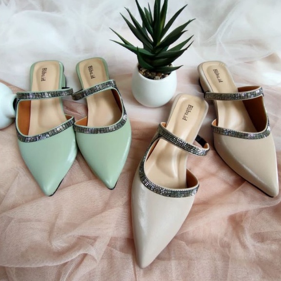 kiara flat shoes | sendal teplek wanita | brand blibu.id b09