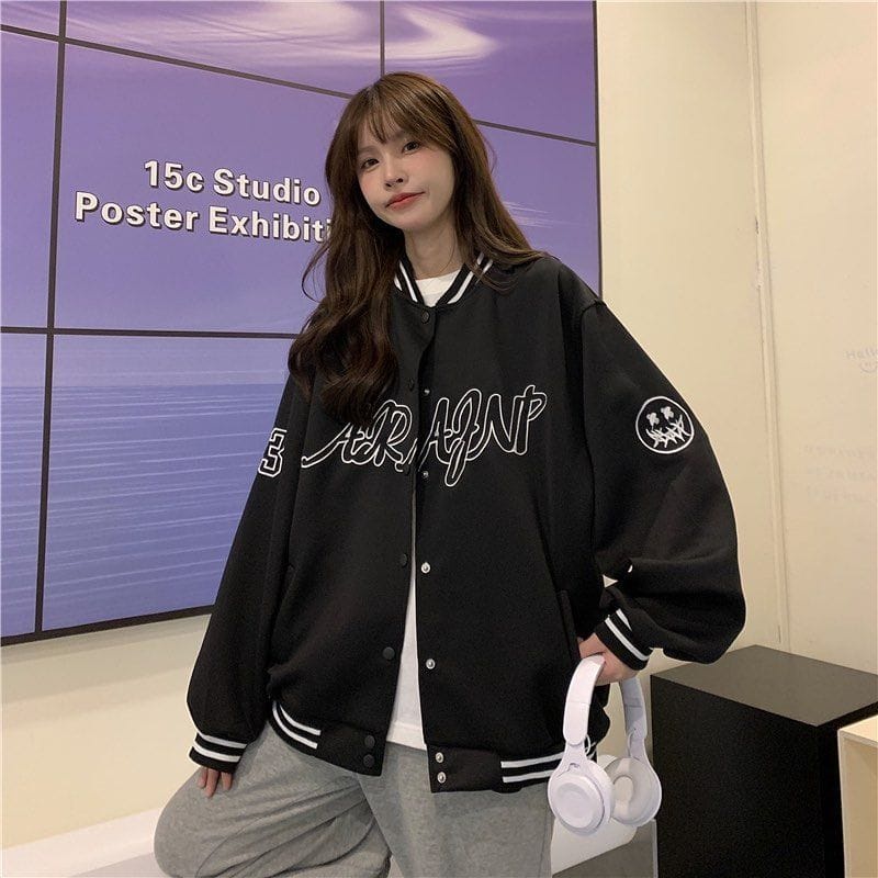 JAKET WANITA KOREA ARAJNP BASEBALL