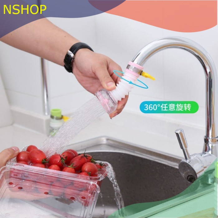 Sambungan Kran Air Flexible + Klem Pengunci