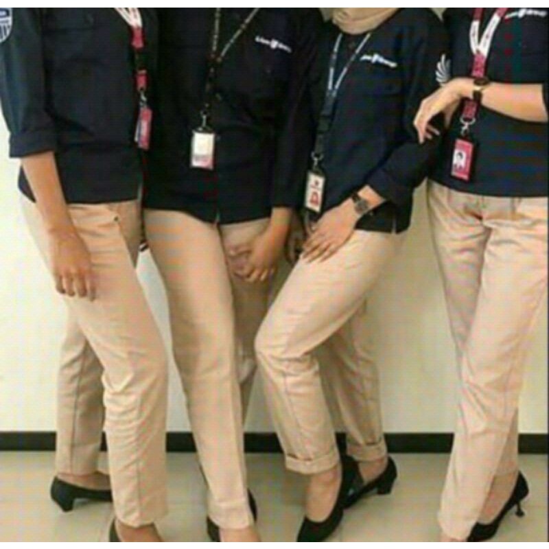 Celana Panjang Baggy Pants Kerja Kuliah Main Wanita Termurah Terlaris