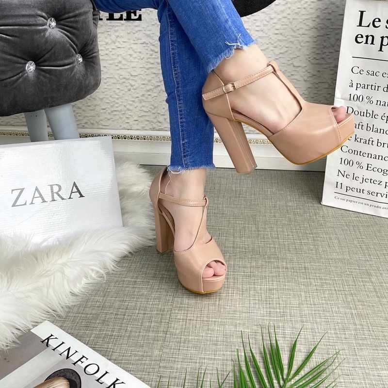 Heels Z01 wanita import realpict