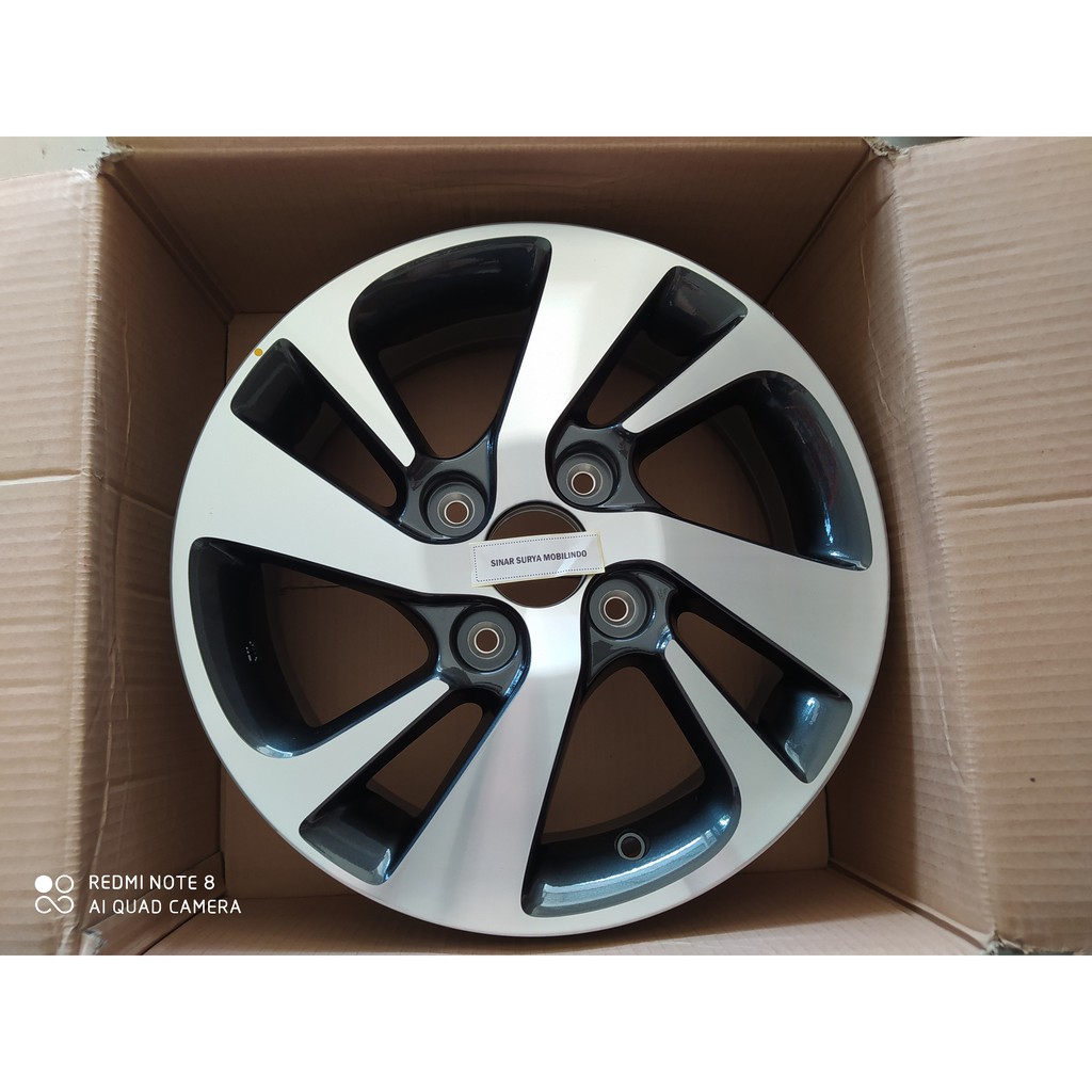 Velg Avanza 2016 (VELOZ) R 14 Model Ori/OEM Xenia/Avanza Type R/Sporty /Toyota) SNI ORIGINAL