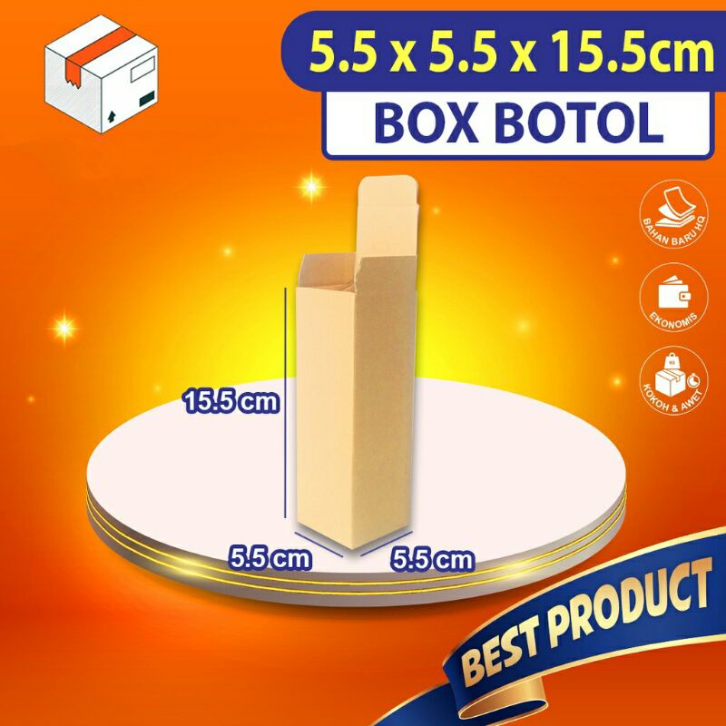

BOX HAMPERS 5,5x5,5x15,5/ BOX HAMPERS / DUS COKLAT / GIFT BOX / BOX KADO