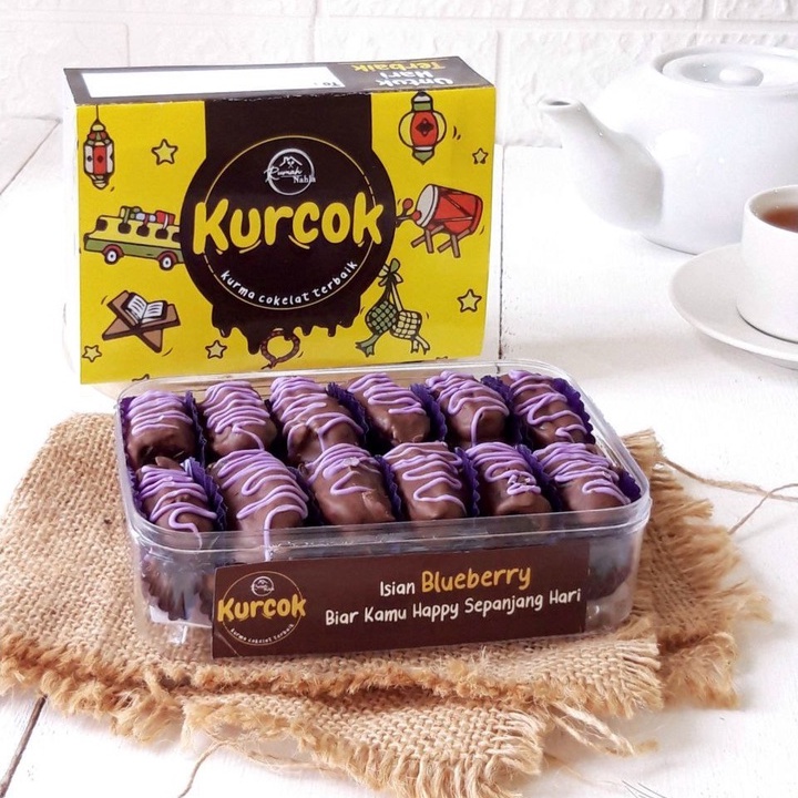 

[Kurma Coklat Premium] Blueberry