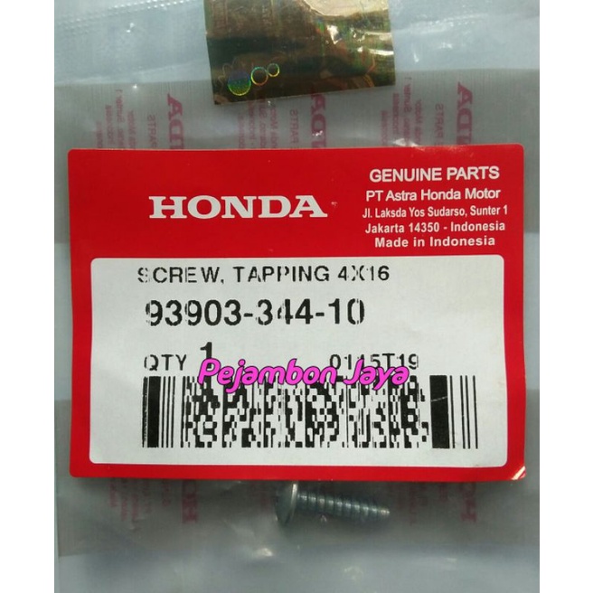 9390334410 SCREW TAPPING 4X16
