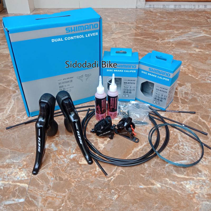 Brakeset Shimano 105 Road Hydraulic Brifter 2x11 Speed ORIGINAL New