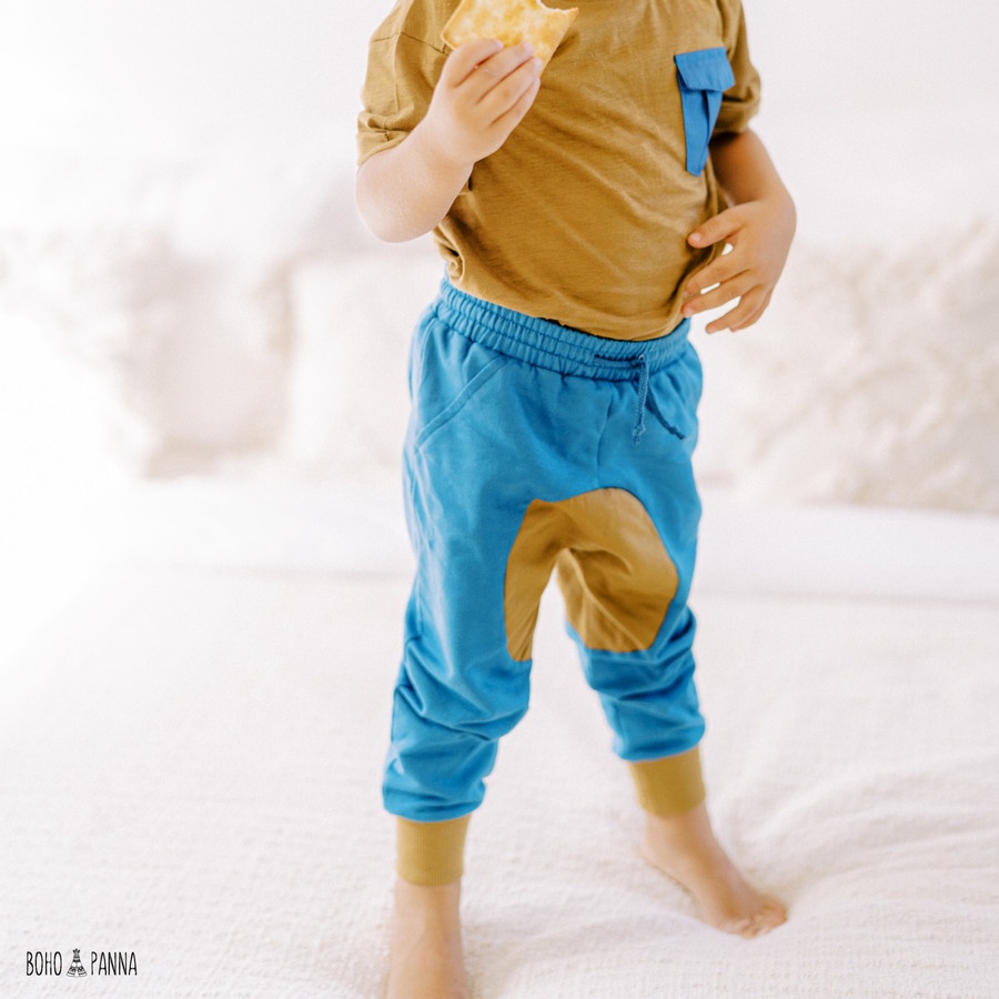 BohoBaby DUAL JOGGER Pants / BohoPanna Celana Joger Anak Panjang / Boho Celana Panjang Keren UNISEX