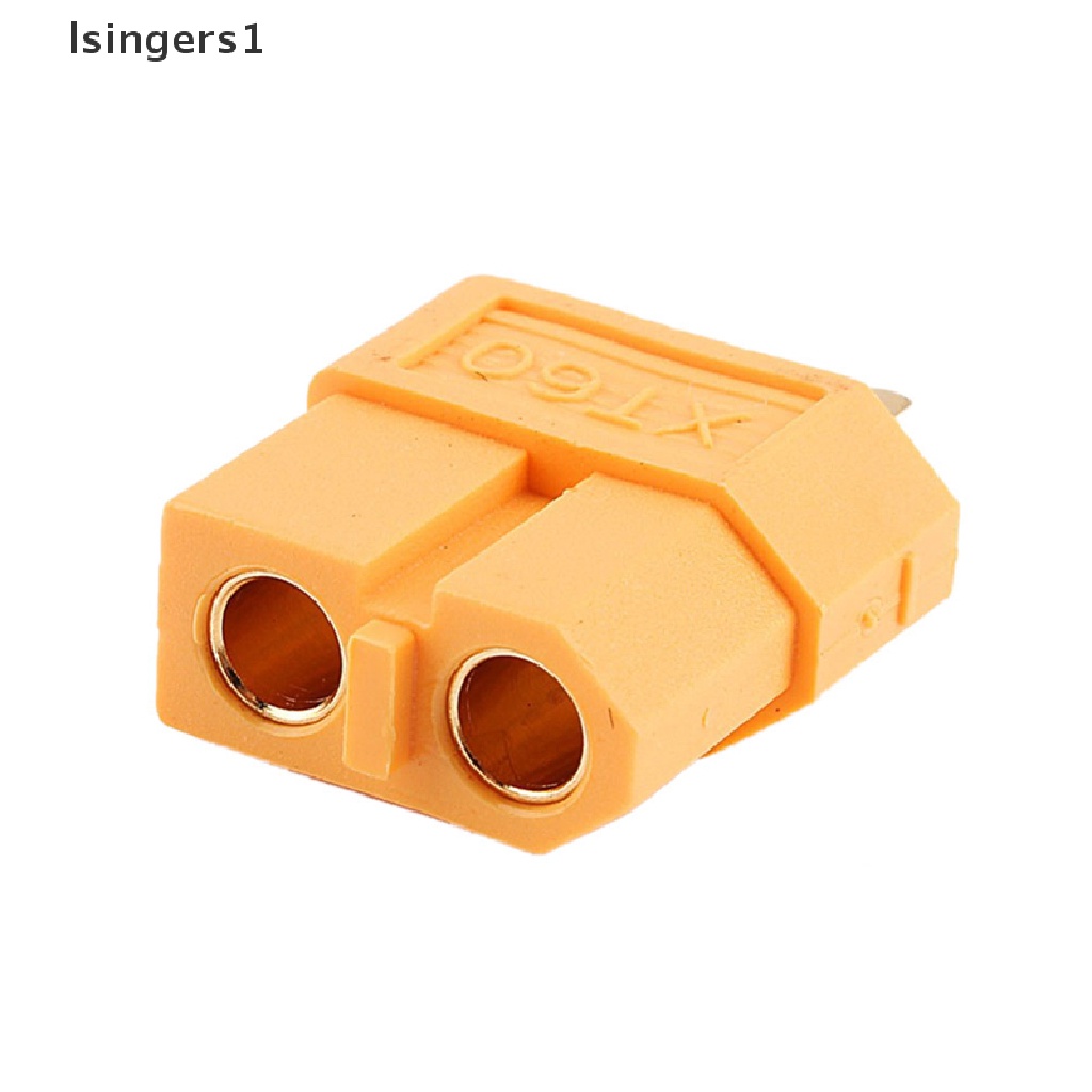 (lsingers1) 1 / 5 / 10 Pasang Konektor Plug XT60 Male Female Untuk Baterai Lipo RC