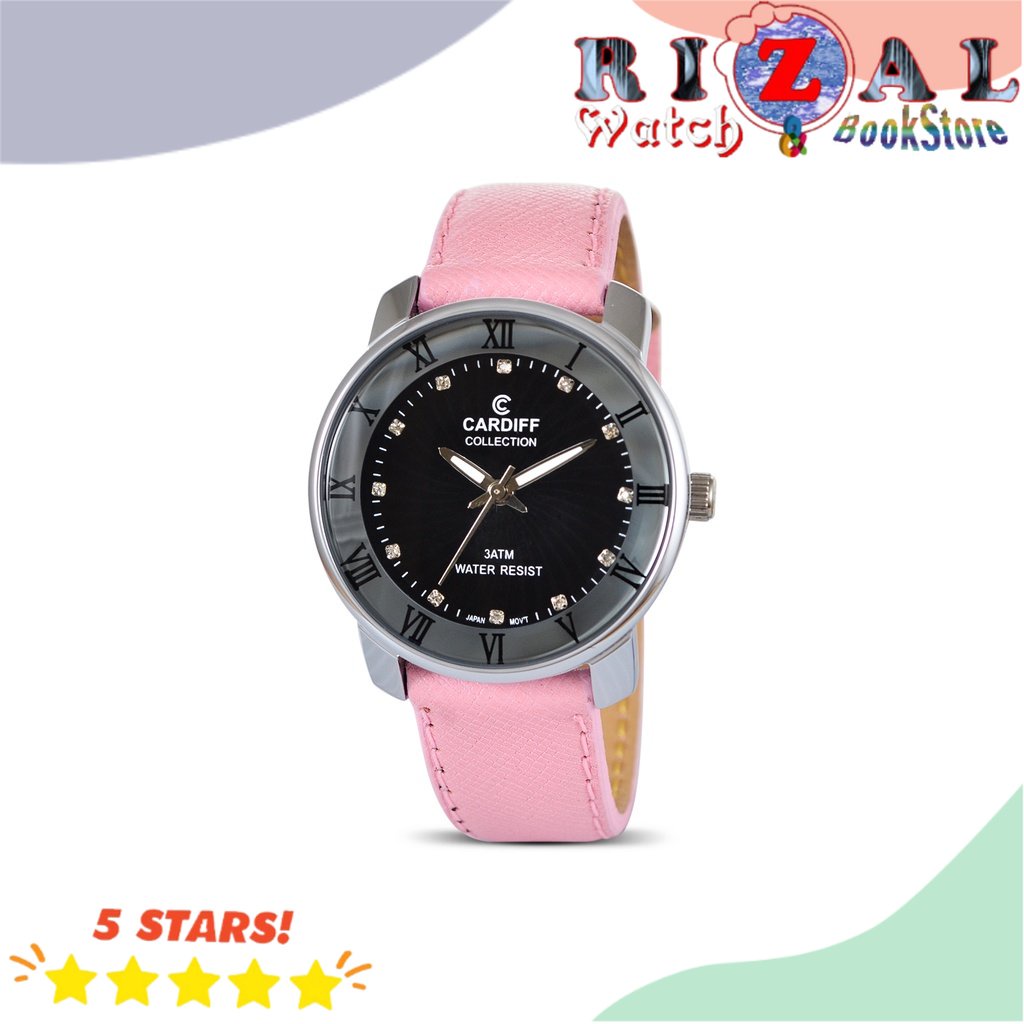 Terlariss Cardiff Collection 1057 Jam Tangan Wanita Kulit Water Ressistant