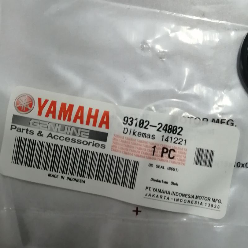 Sil seal kruk as kro as kiri aerox 155 original ygp 9310224802